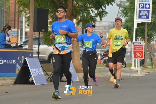 Race photo from ISOPlus Run 2024 Jakarta
