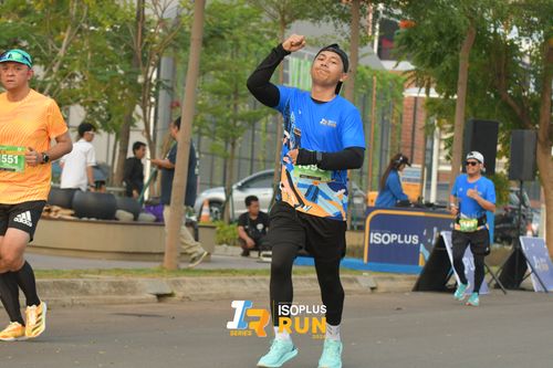 Race photo from ISOPlus Run 2024 Jakarta