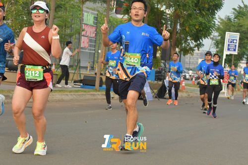 Race photo from ISOPlus Run 2024 Jakarta