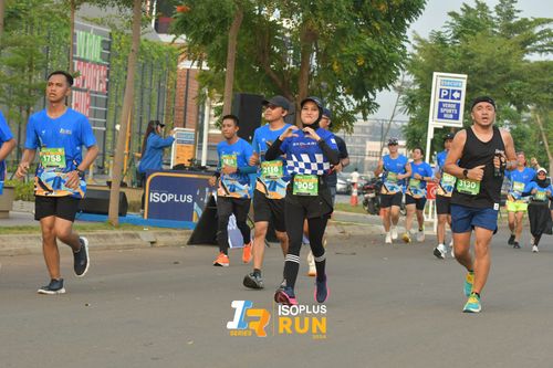 Race photo from ISOPlus Run 2024 Jakarta