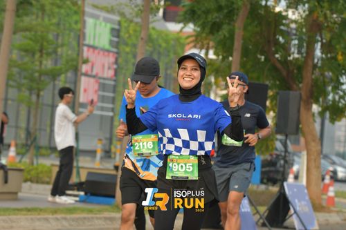 Race photo from ISOPlus Run 2024 Jakarta