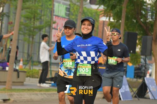 Race photo from ISOPlus Run 2024 Jakarta