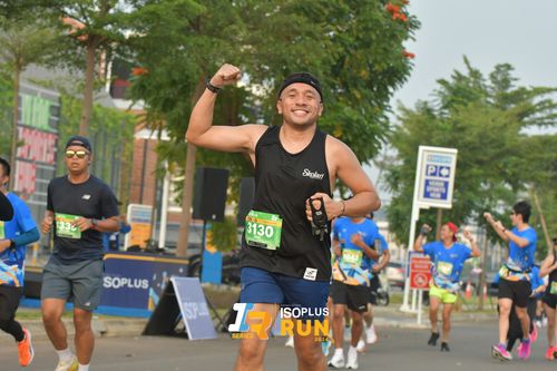 Race photo from ISOPlus Run 2024 Jakarta