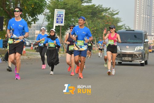 Race photo from ISOPlus Run 2024 Jakarta