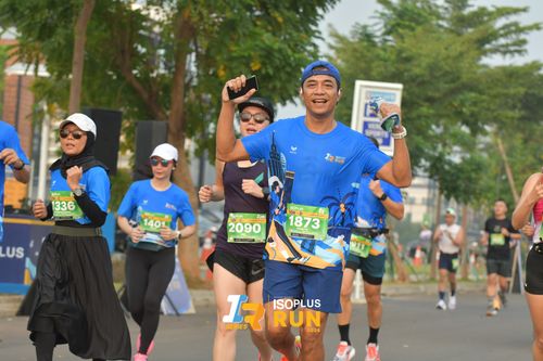 Race photo from ISOPlus Run 2024 Jakarta