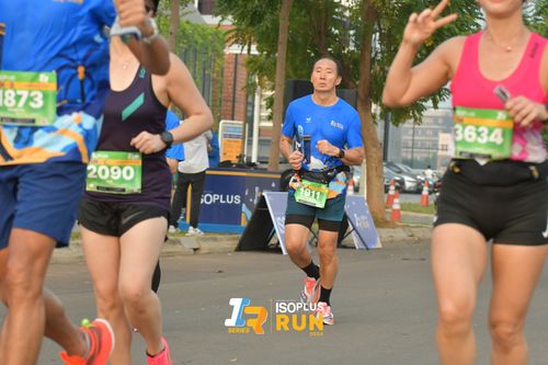 Race photo from ISOPlus Run 2024 Jakarta