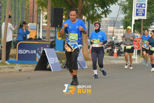 Race photo from ISOPlus Run 2024 Jakarta