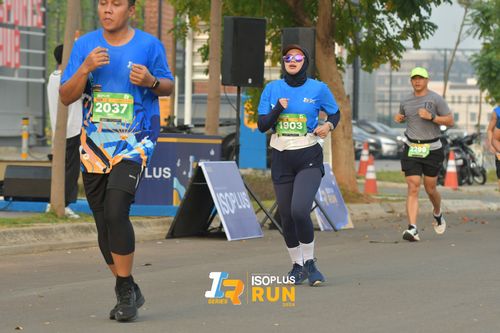 Race photo from ISOPlus Run 2024 Jakarta