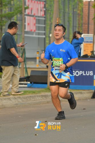 Race photo from ISOPlus Run 2024 Jakarta