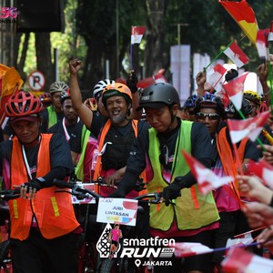 Race photo from SMARTFREN RUN 2026