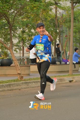 Race photo from ISOPlus Run 2024 Jakarta