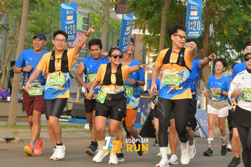 Race photo from ISOPlus Run 2024 Jakarta