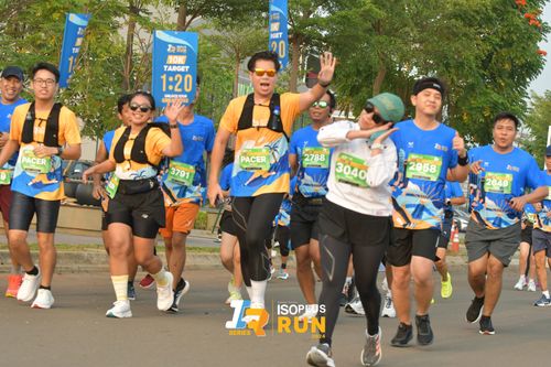 Race photo from ISOPlus Run 2024 Jakarta