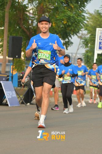 Race photo from ISOPlus Run 2024 Jakarta