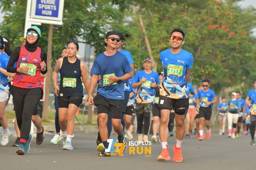 Race photo from ISOPlus Run 2024 Jakarta