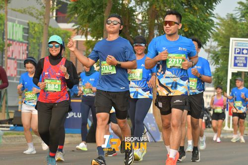 Race photo from ISOPlus Run 2024 Jakarta