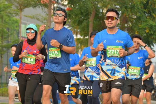 Race photo from ISOPlus Run 2024 Jakarta
