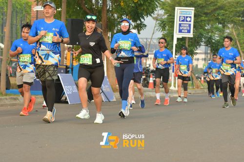 Race photo from ISOPlus Run 2024 Jakarta