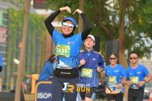 Race photo from ISOPlus Run 2024 Jakarta