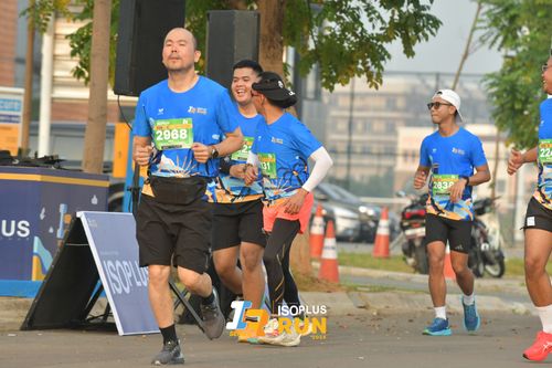 Race photo from ISOPlus Run 2024 Jakarta