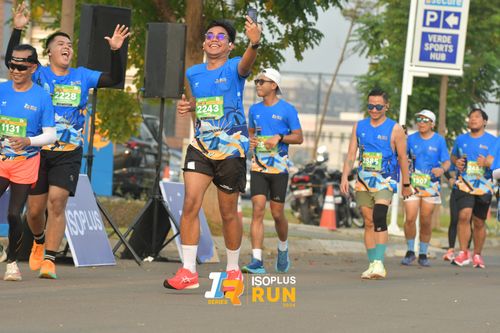 Race photo from ISOPlus Run 2024 Jakarta
