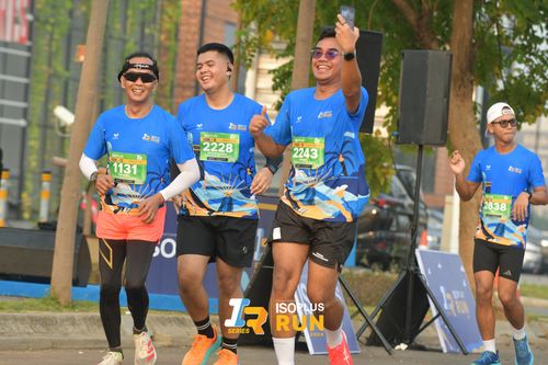 Race photo from ISOPlus Run 2024 Jakarta