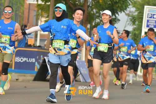 Race photo from ISOPlus Run 2024 Jakarta