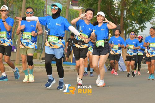Race photo from ISOPlus Run 2024 Jakarta
