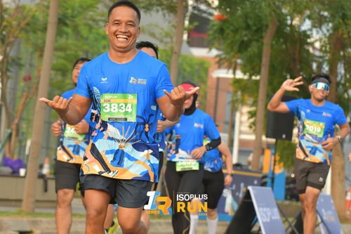 Race photo from ISOPlus Run 2024 Jakarta