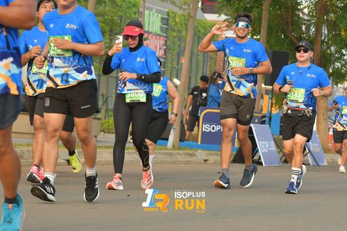 Race photo from ISOPlus Run 2024 Jakarta