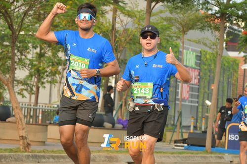 Race photo from ISOPlus Run 2024 Jakarta