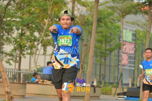 Race photo from ISOPlus Run 2024 Jakarta
