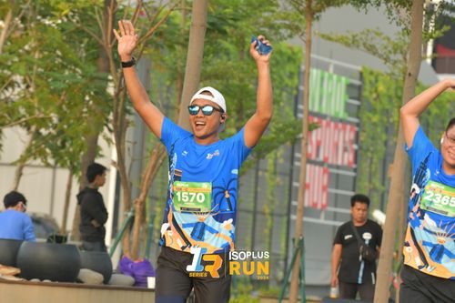 Race photo from ISOPlus Run 2024 Jakarta