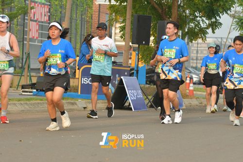 Race photo from ISOPlus Run 2024 Jakarta