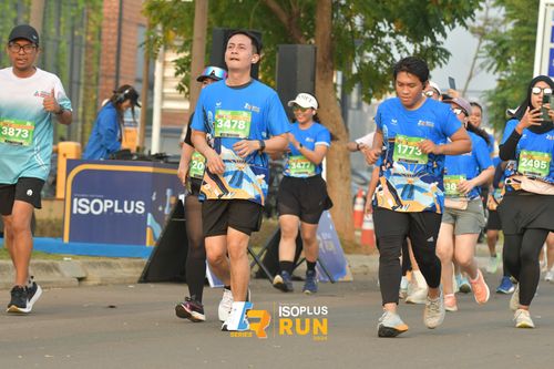 Race photo from ISOPlus Run 2024 Jakarta