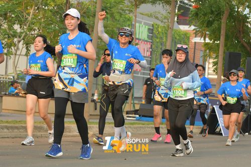 Race photo from ISOPlus Run 2024 Jakarta