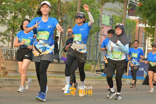 Race photo from ISOPlus Run 2024 Jakarta