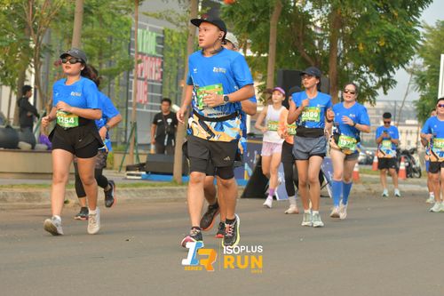 Race photo from ISOPlus Run 2024 Jakarta