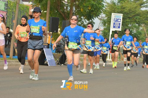 Race photo from ISOPlus Run 2024 Jakarta