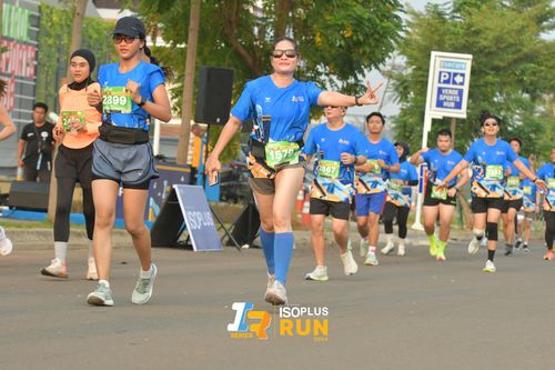 Race photo from ISOPlus Run 2024 Jakarta