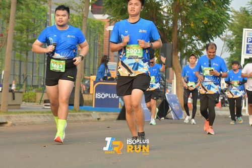 Race photo from ISOPlus Run 2024 Jakarta