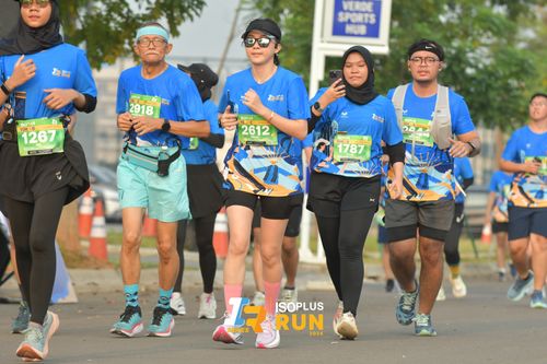 Race photo from ISOPlus Run 2024 Jakarta
