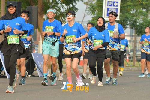 Race photo from ISOPlus Run 2024 Jakarta
