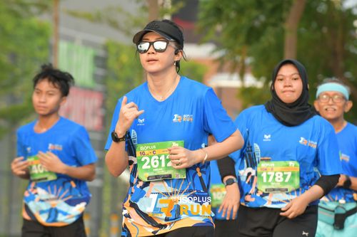 Race photo from ISOPlus Run 2024 Jakarta