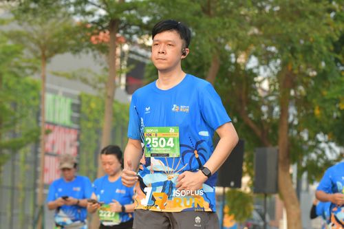 Race photo from ISOPlus Run 2024 Jakarta