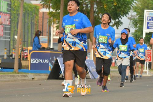 Race photo from ISOPlus Run 2024 Jakarta