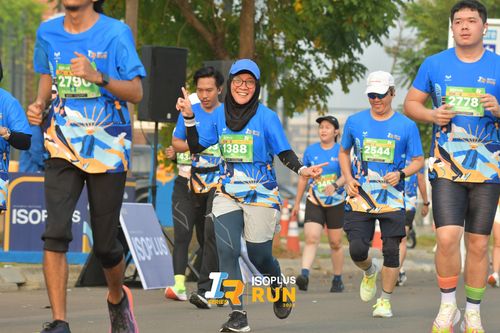 Race photo from ISOPlus Run 2024 Jakarta