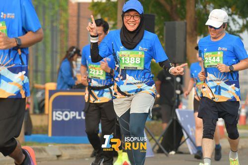 Race photo from ISOPlus Run 2024 Jakarta