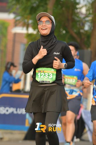 Race photo from ISOPlus Run 2024 Jakarta