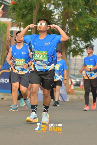 Race photo from ISOPlus Run 2024 Jakarta